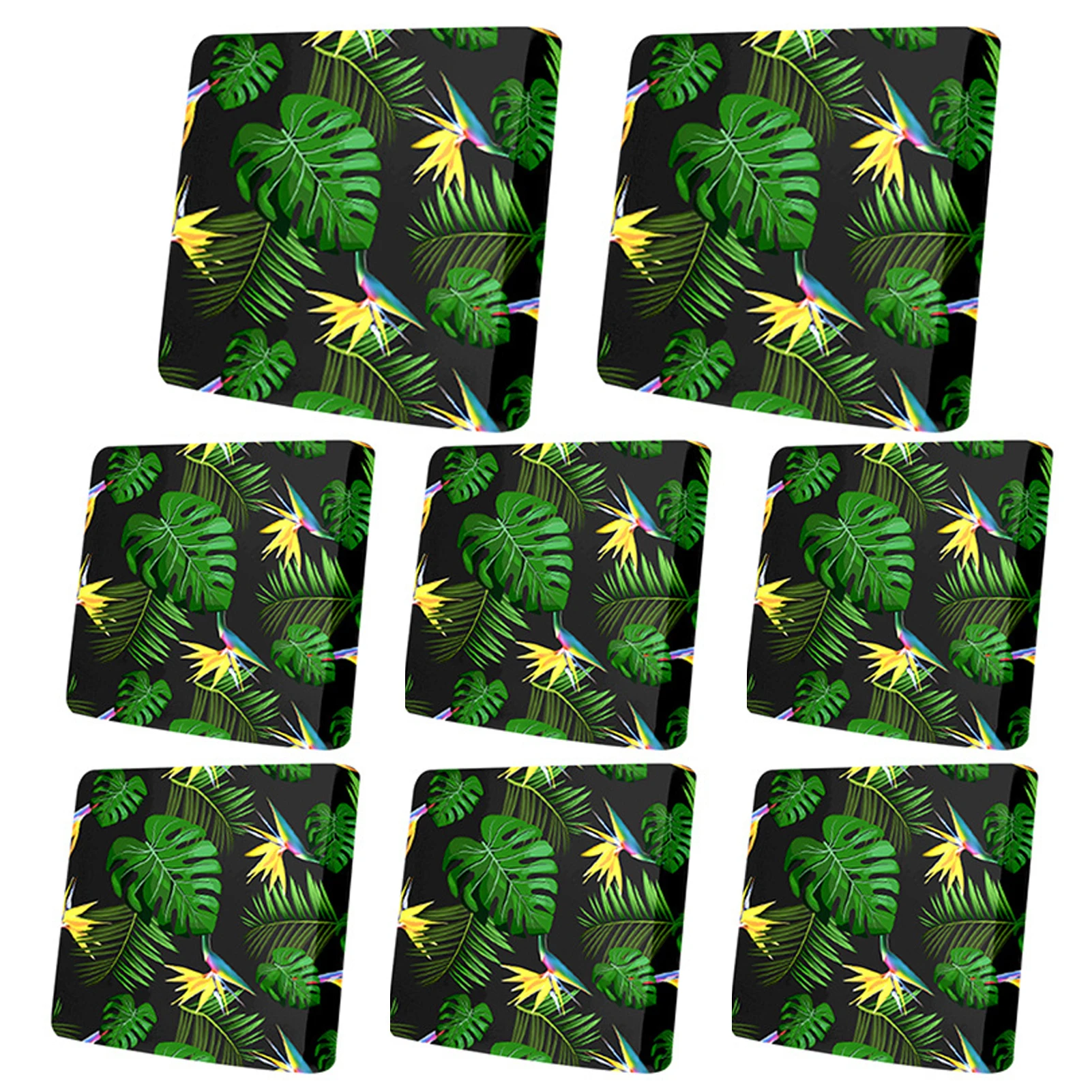 8x Waterproof Tropical Covers, Garden Cushions Cushion Sofa ,for Chair