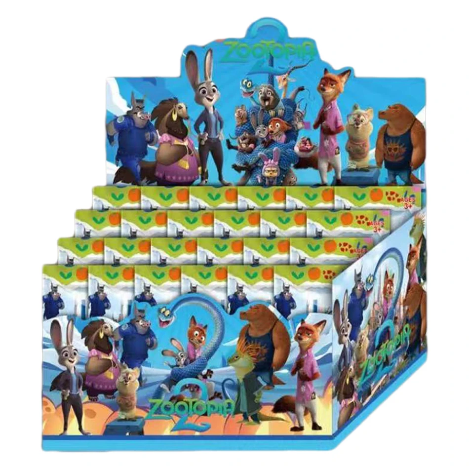 24 Uds Crazy Animal City Crazy Continuation Series caja ciega de mano regalo ornamental