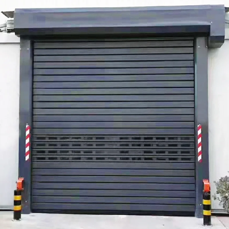 

Fast Rapid Insulated Aluminium Alloy Roller Rolling Shutter High Speed Door/hard Material Spiral Door