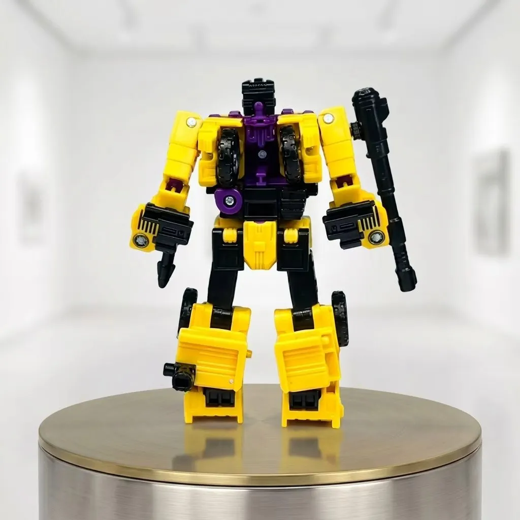 【In Stock】 Hasbro Transformers Age Of The Primes Bruticus Swindle Voyager Class Action Figure With Box
