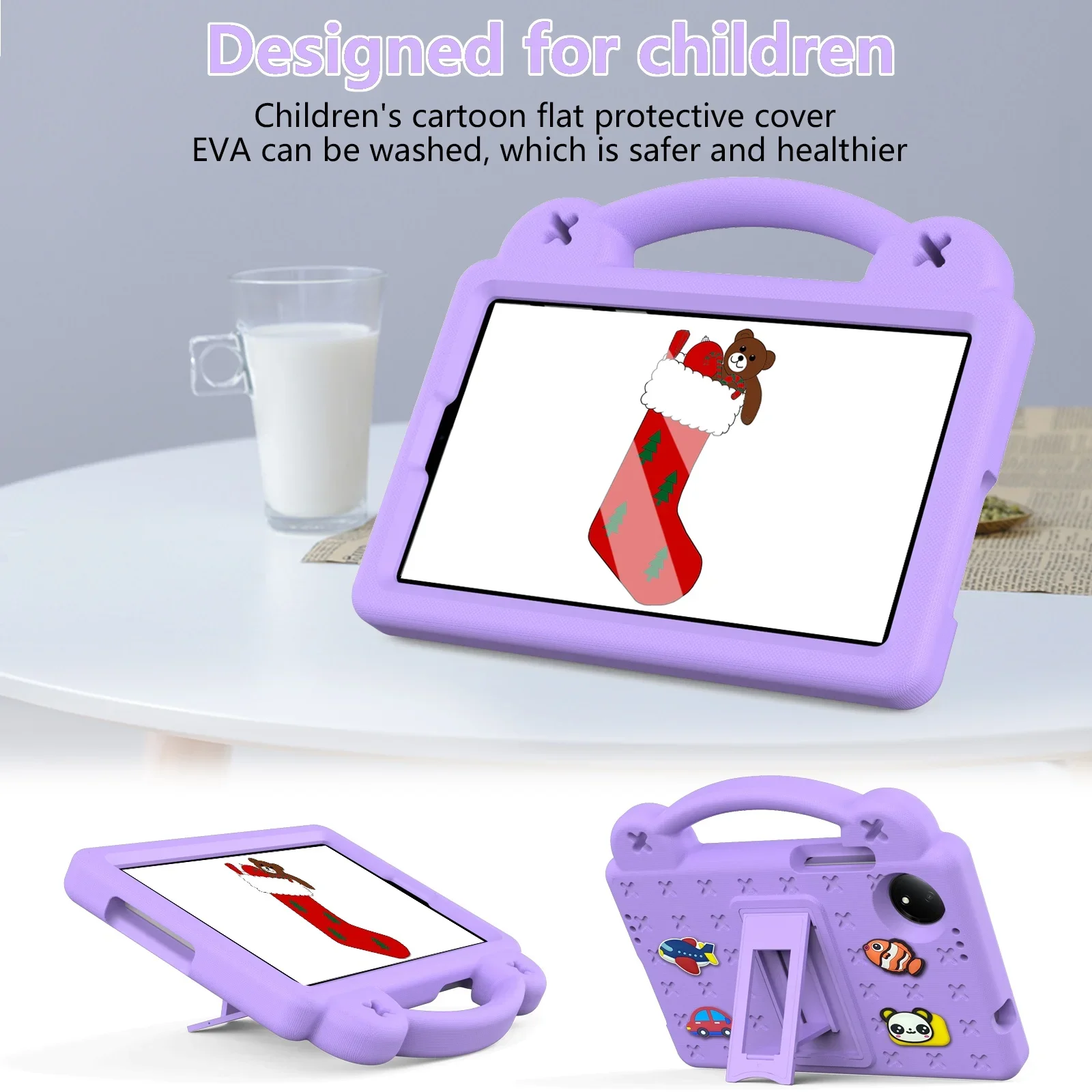 Kids EVA Stand DIY Case for Xiaomi Redmi Pad SE 8.7 Inch 2024 8.7\