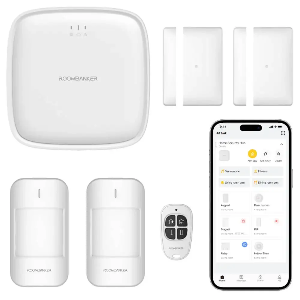 WIFI Alarm System Open Source Wireless Home Security System Provide  API and Android IOS SDK APP