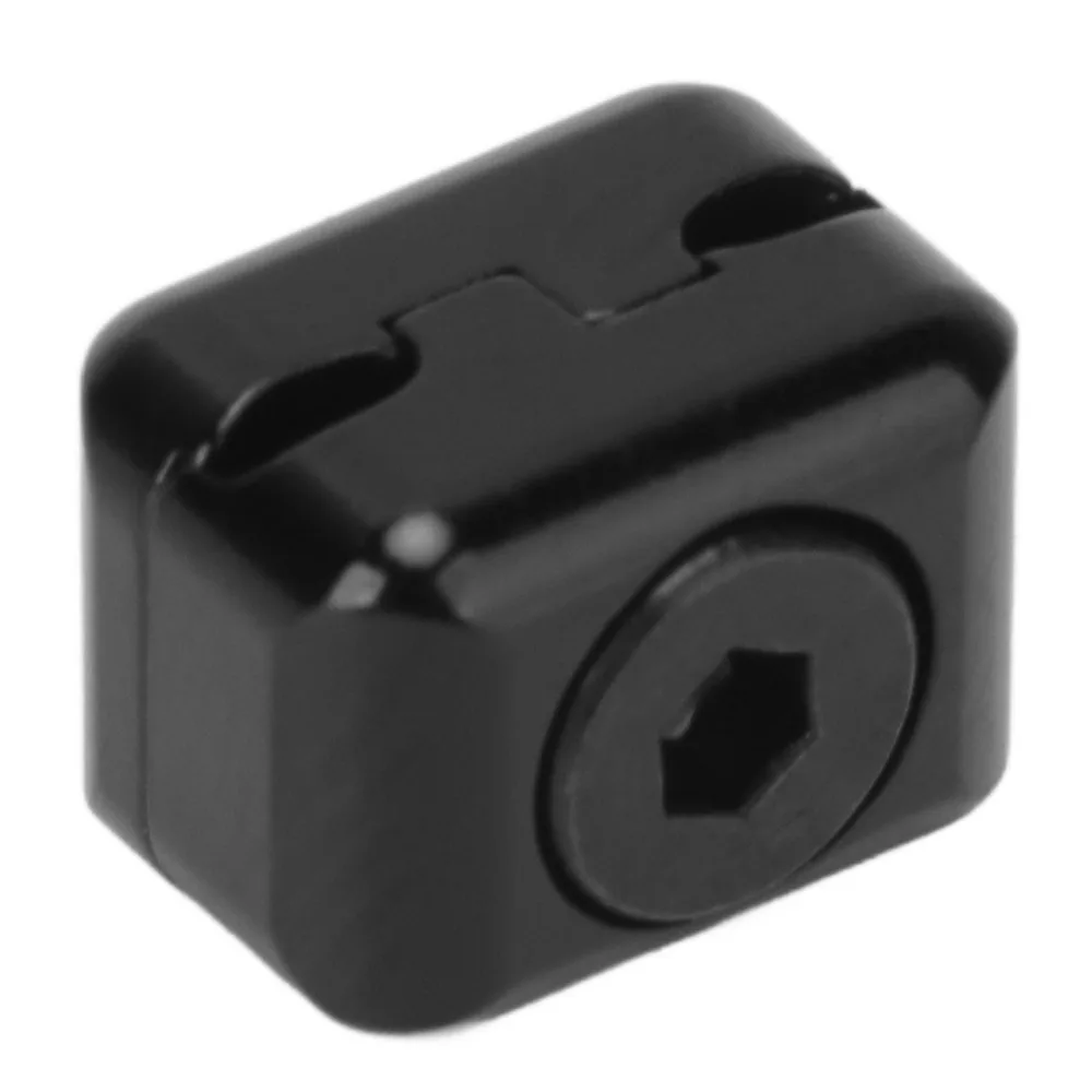 Aluminum Alloy Arrow Rest Cable Clamp Vibration Reduction Buckle Metal Fastener Clip Bowstring Adjustment Knob