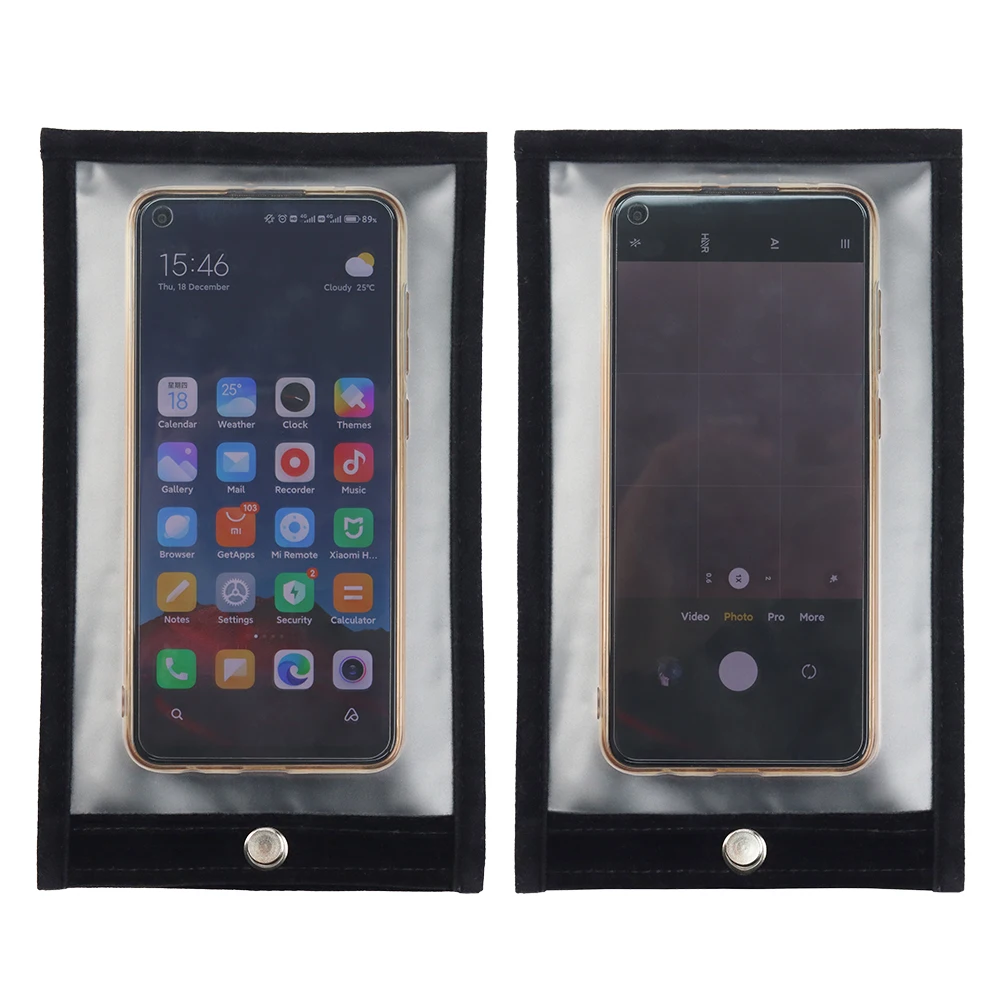 

30pcs No Photo Video Phone Security Bag 12.5*21cm Reusable Anti Camera Mobile Phone Bag Pouch For Wedding Party Event