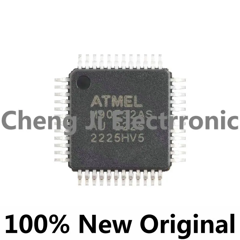 

5/10PCS/LOT ATM90E32AS-AU-R、code M90E32ASAU、QFP48、High performance and wide range electric energy metering chip
