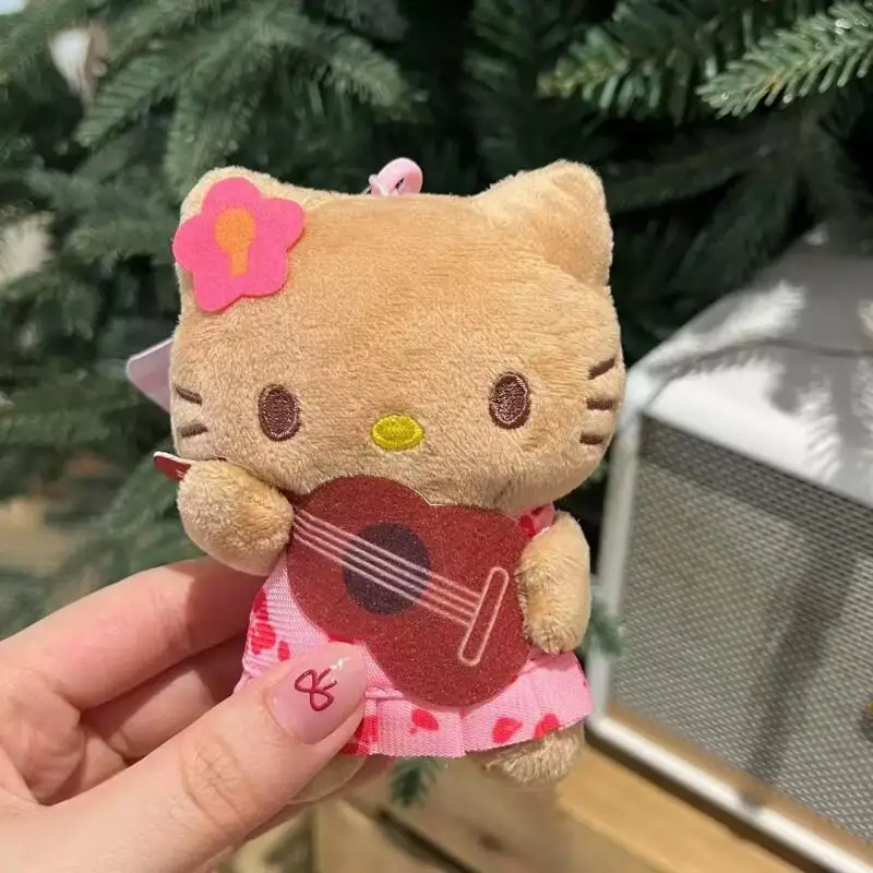 かわいいサンリオハローキティ海辺木琴ぬいぐるみ漫画バックパックペンダントキーホルダーアニメ人形女の子の誕生日ホリデーギフト