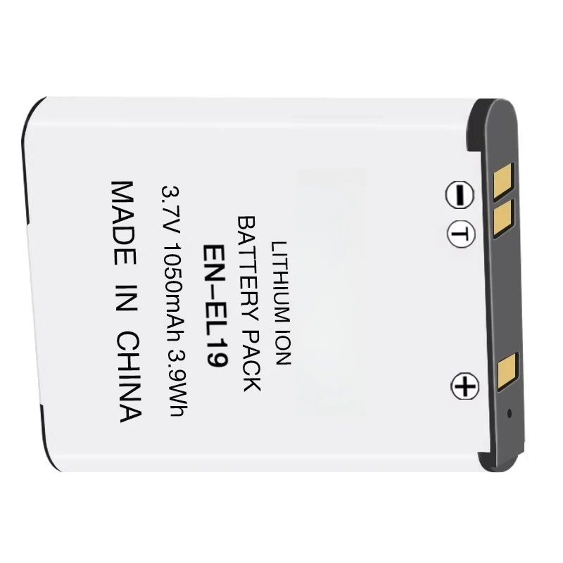 For Nikon CCD Camera ENEL19 Battery S2500 S3100 S6600 S4100
