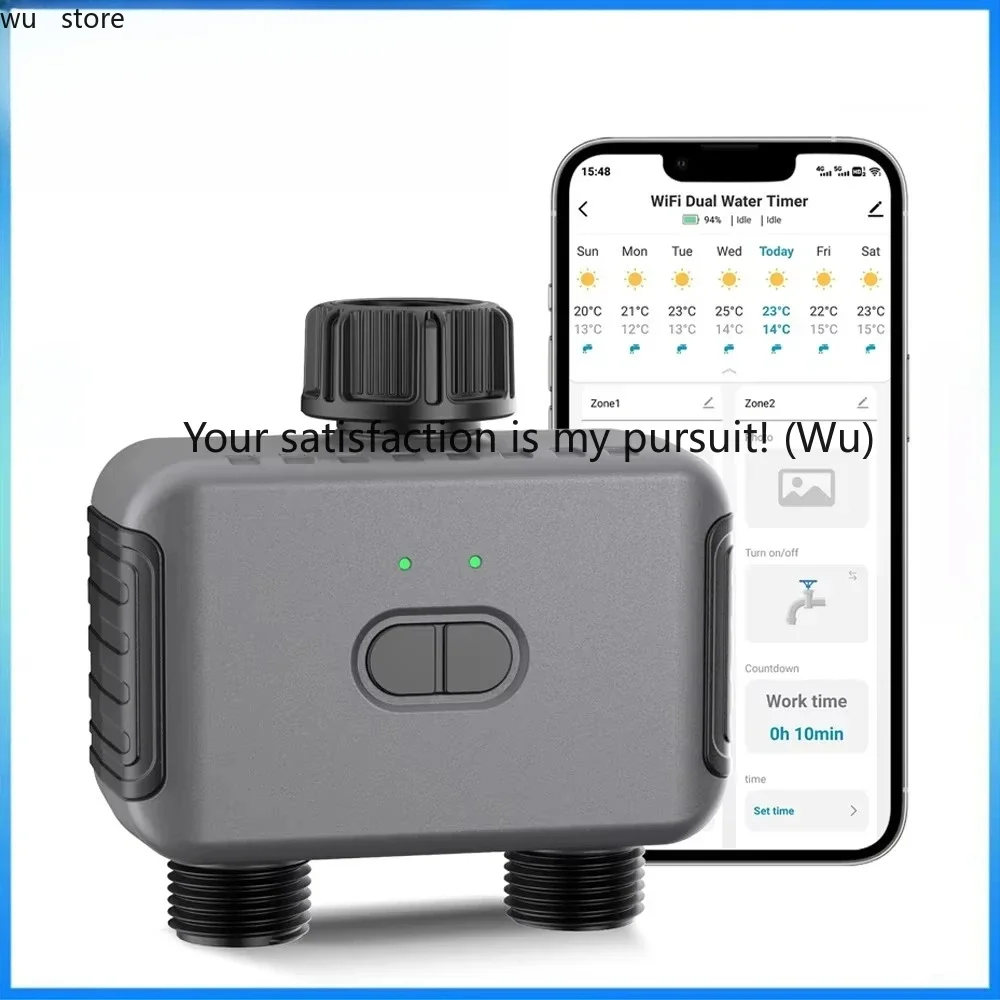 

Haozee Tuya Smart Zigbee Таймер полива — система спринклера/капельного орошения, автоматический контроллер сада, дистанционное управление через приложение