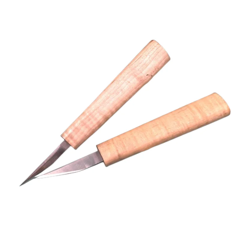 High Grade maple handle 8mm and 12mm graver carving knives knife Cutter Woodcut HSS steel repair Tools