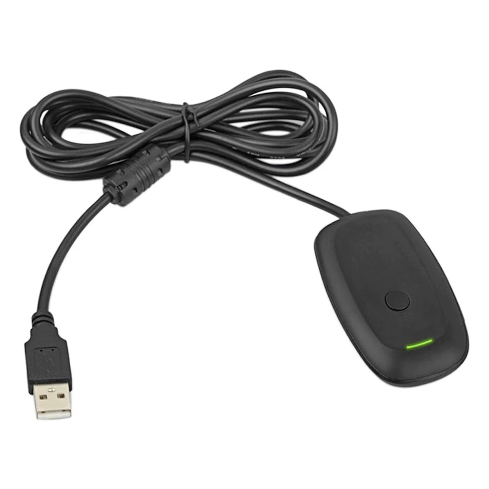 

Portable Wireless Gamepad USB Receiver Supports Windows XP/Vista System Wireless Gamepad PC Adapter for Xbox 360 Wireless Handle