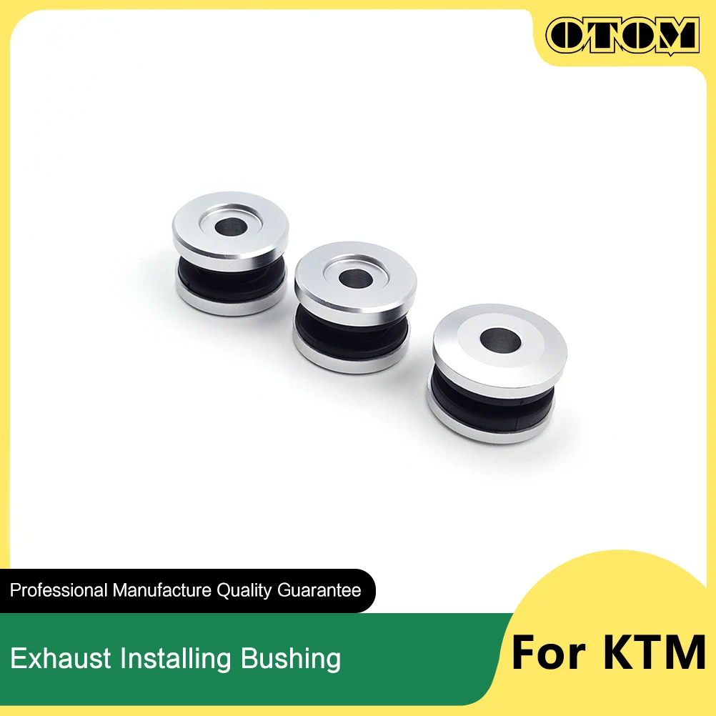 OTOM 2023 Motorcycle Exhaust Installing Bushing Exhaust Mounting Damper Pad Roller For KTM SXF250/350/450 XCF250/350/450 RC4 R