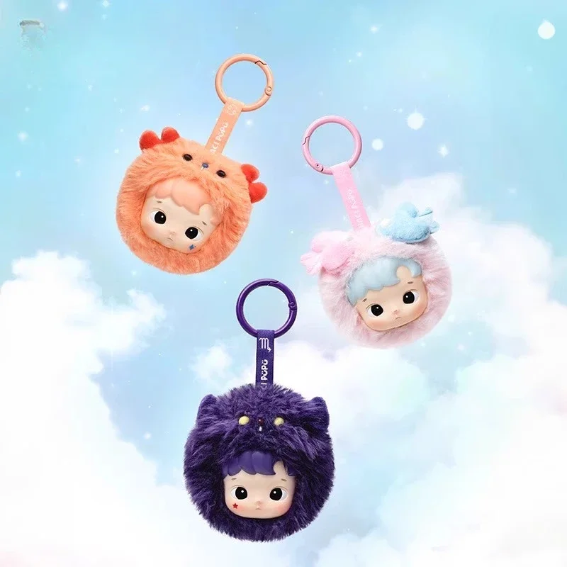 HACIPUPU The Constellation Series Vinyl Plush Series Blind Box Toy Pendant Mystery Box Cute Action Figure Doll Kawaii Girl Gift