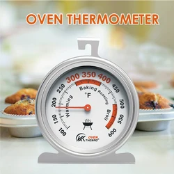 Hot selling oven Thermometer BBQ Baking 2-Inch Dial Classic Series  Stainless Steel  kitchen thermometer