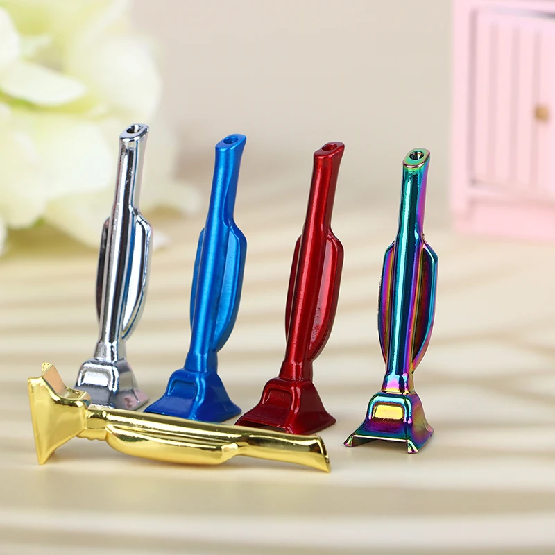 1Pc Mini Trophy Pipe Metals Material Portable Trophy Tobacco Pipe Smoke Herb Pipes Filter Bowl Tobacco Accessories