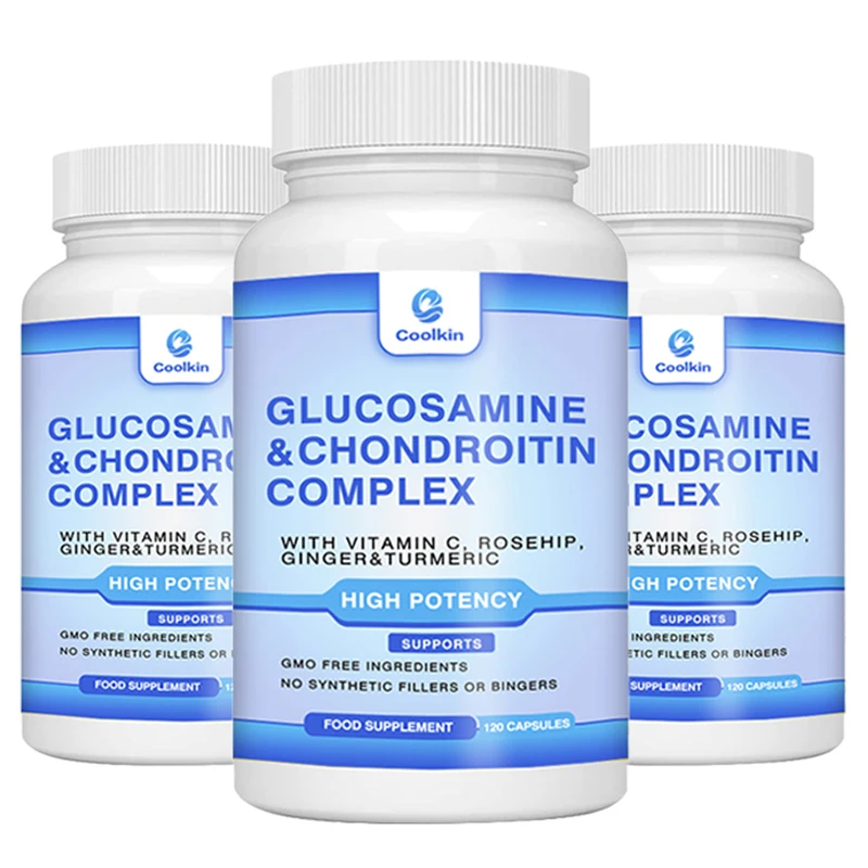 Glucosamine & Chondroitin Complex - Supports Joint Health and Mobility, Improve Bone Density, Cartilage Repair