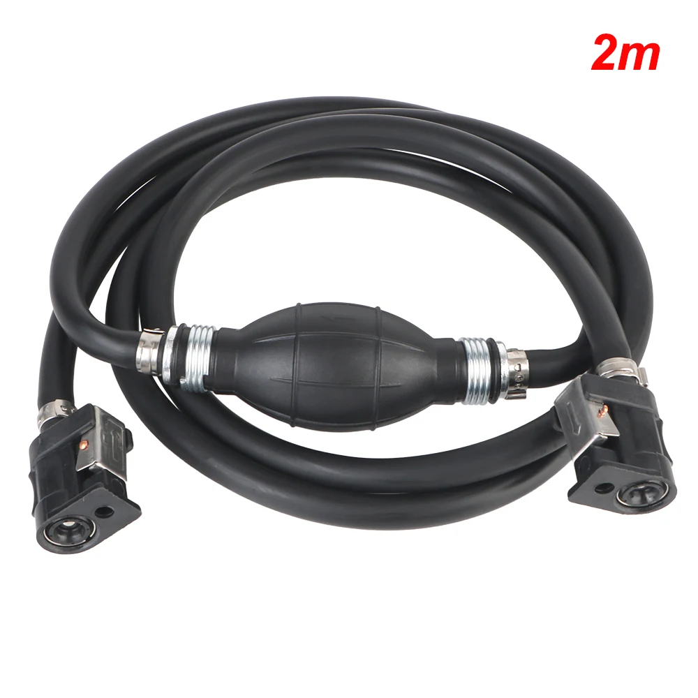 8mm Diameter for Car Outboard Boat Marine Engine Fuel Desiel Line Hose 2m/3m Length Oil Hose Pipe Connector Fuel Pump Pipe