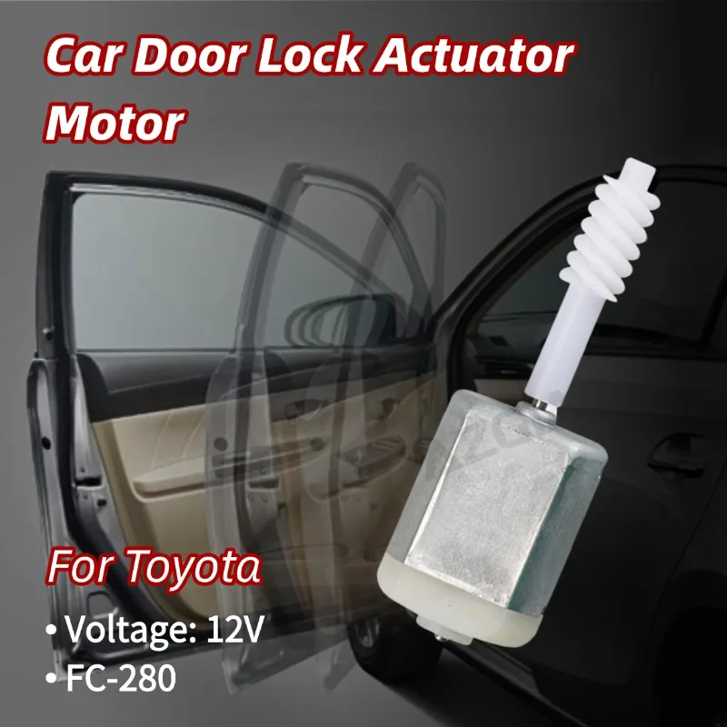 

AZGIANT High Power Car Door Lock Repair Motor Quiet Operation DC 12V for 2003-2008 Toyota Crown MK12 Auto Door Lock Repair