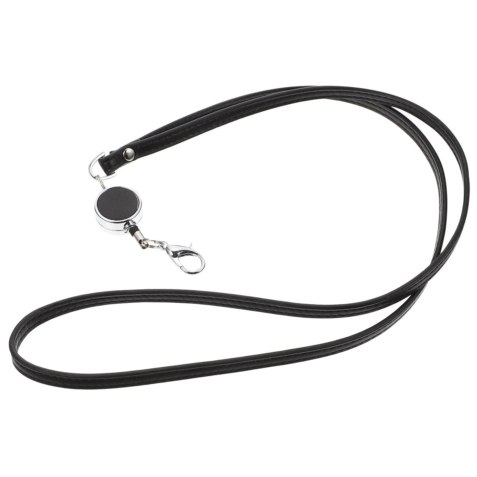 

Adjustable Phone Lanyard Work Cards Telescopic Strap Id Badge Holder Anti Slip Cellphone Rope For Travel Hiking Use