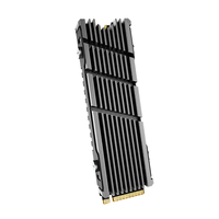 JEYI Cooler II 2280 SSD Heatsink for M.2 NVME Radiator Magnesium Aluminum Alloy PC Efficient Radiator with Thermal Silicone pad