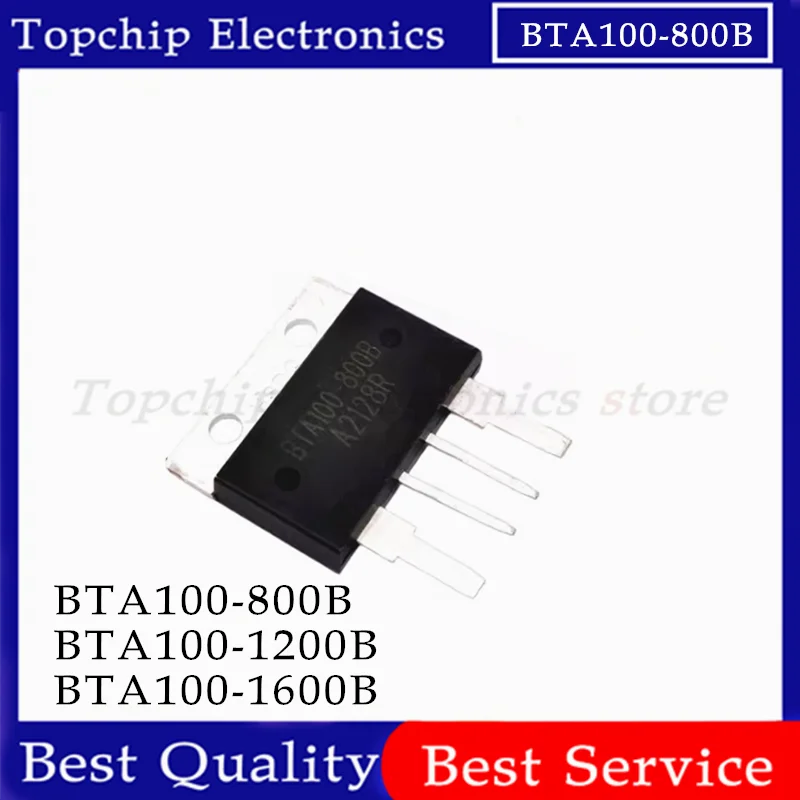 1pcs BTA100-800B BTA100-1200B BTA100-1600B BTA100 800B 1200B 1600B 100A 800V 1200V 1600V TO-4P