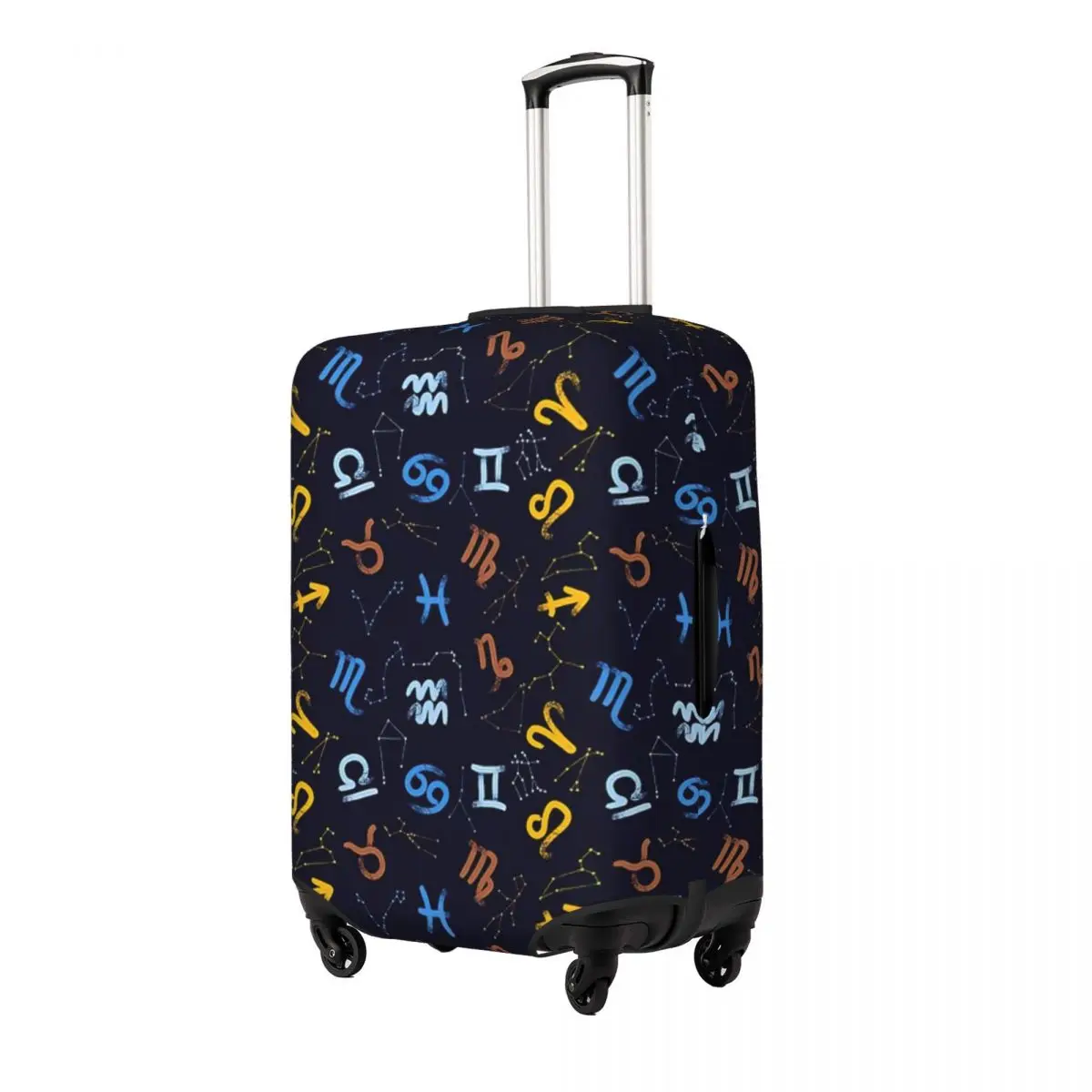 Constellation Print Luggage Protective Dust Covers Elastic Waterproof 18-32inch Suitcase Cover Travel Accessories