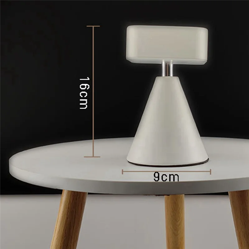 AA86 Desk Lamp USB Charging Touch LED Eye Protection Atmosphere Decorative Desk Lamp Easy To Use White
