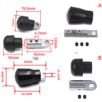 1Set Gym Pulley Machine Cable Connector Gym Cable Terminal Wire Rope Connector Fits Fitness Equipment Cables Ball Stopper