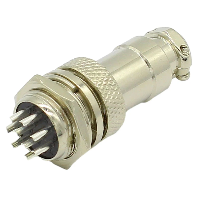 1set GX16-9 9Pin Male & Female Diameter 16mm Wire Panel Connector L77 GX16 Circular Connector Aviation Socket Plug