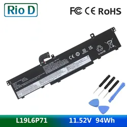 New L19C6P71 L19L6P71 Laptop Battery For Lenovo ThinkPad P15 P17 T15g Gen 1 Notebookย