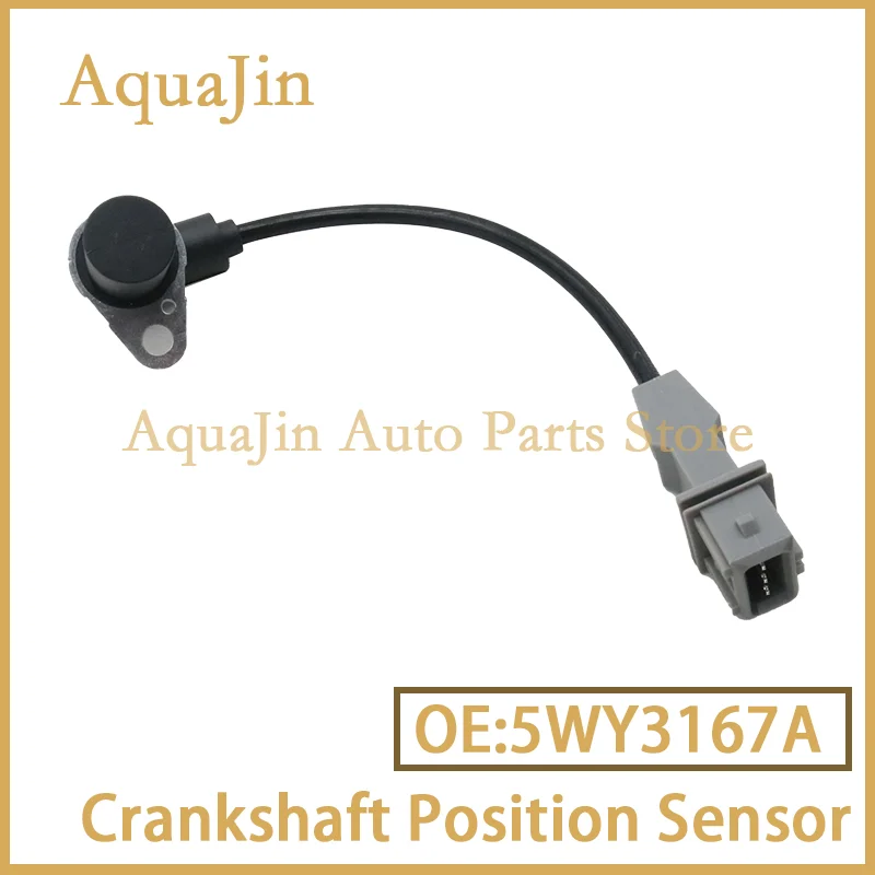 

5WY3167A Датчик положения коленчатого вала для Kia Rio 1.5L 1.6L DC Cinco RX-V 2001 ~ 2005 2002 2003 2004 Новый подходит для автомобилей OE 0K30A18891