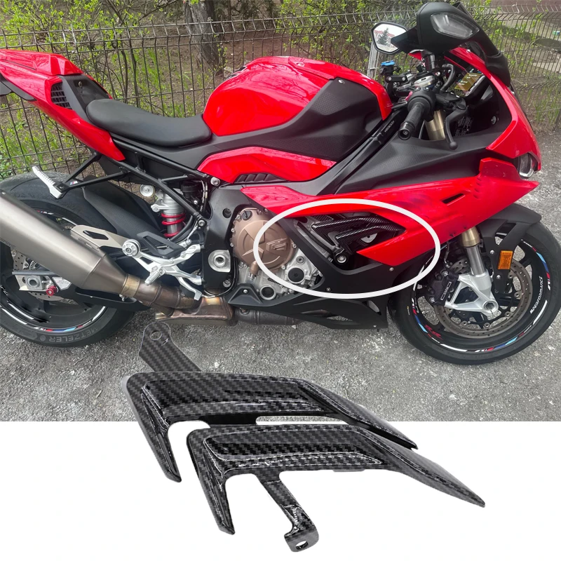 Motorcycle Side Panel Cover Fairing Cowling Plate Covers For BMW S1000RR 2019 2020 S 1000 RR S1000 RR ABS Carbon Middle Fairings