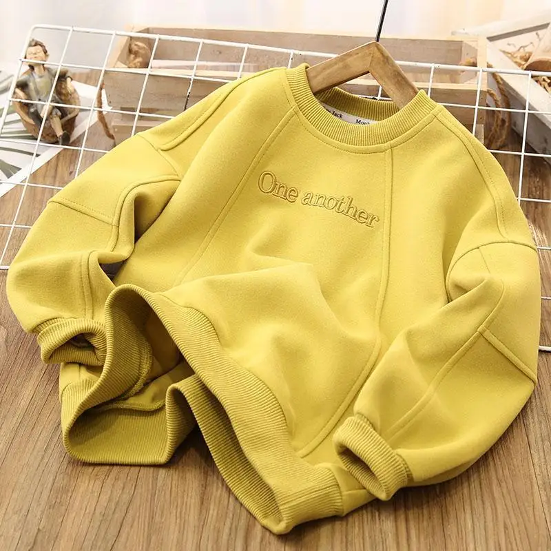 Boys Hoodies Sweatshirts Cotton Tops Outwear 2023 Purple Spring Autumn Kids Sport Uniforms Children\'s Clothing