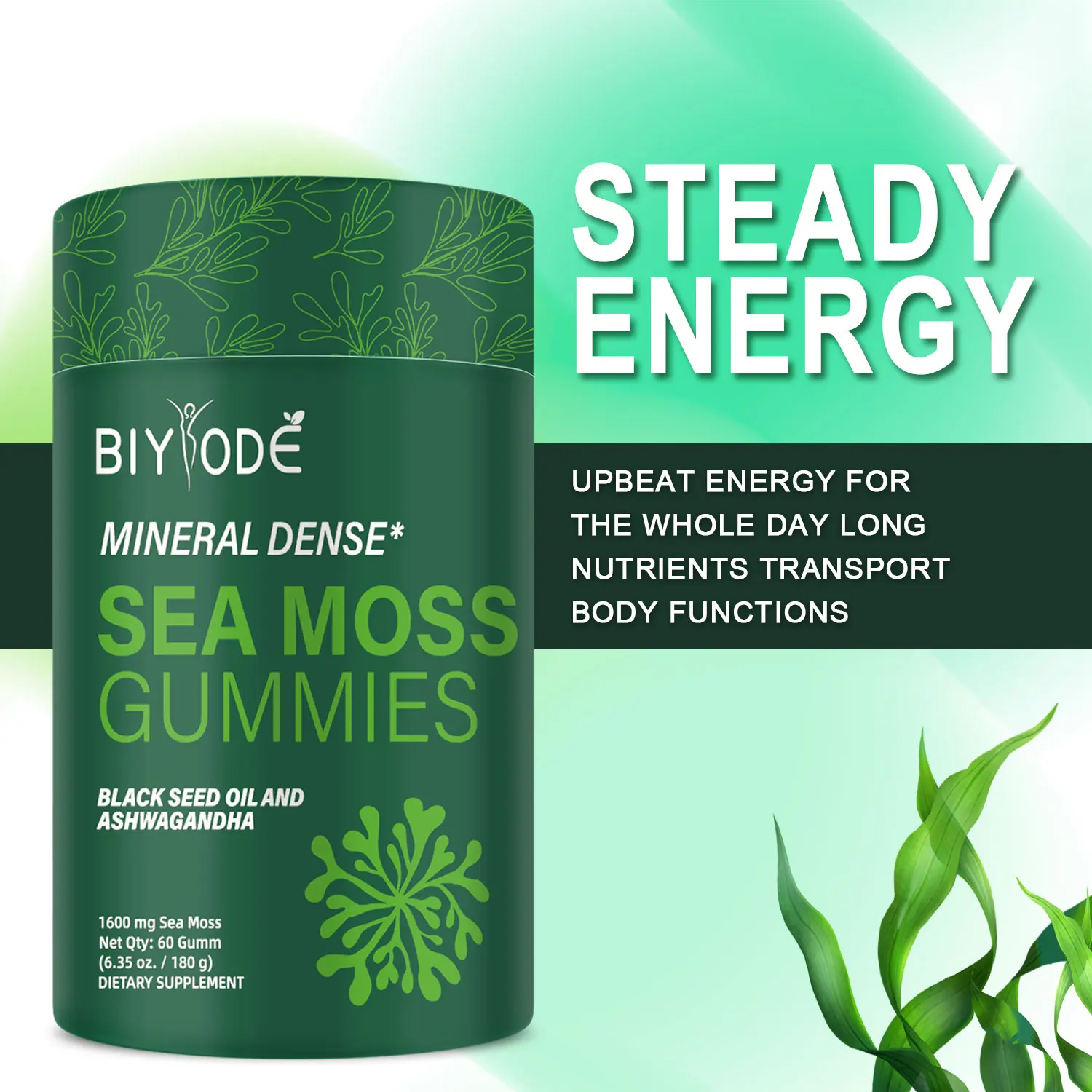 

Конфеты Gummy из морских водорослей, натуральный вкус морских овощей, здоровый