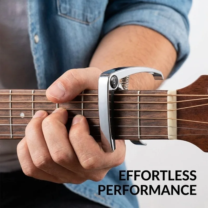 Excellent Metal Guitar Capo Adjustment Clip Guitar Clamp Professional Key Trigger Guitar Precise Capo Tuning Easy Clamp Durable