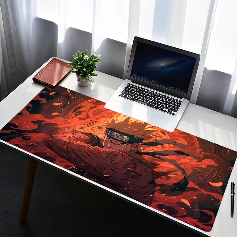

Mouse Pad PC Non Slip Rubber Cartoon HD Mousepad Laptop Gamer Cabinet Keyboard Pad Office Computer Gaming Desk Naruto Mouse Mat