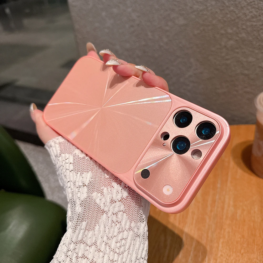 Luxury CD Pattern for Magsafe Magnetic Phone Case for IPhone 17 16 15 14 13 Pro Max Colorful Large Window Shockproof Back Cover