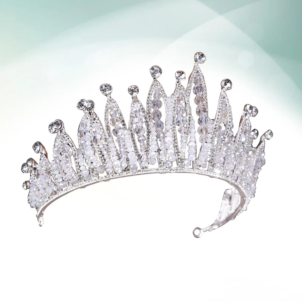 

1 Pcs Attractive Bridal Hair Accessory Headband with Diamonds for Wedding Celebration