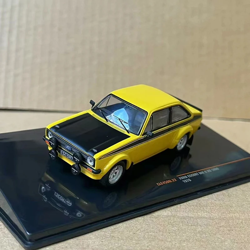 

IXO масштаб 1:43 FORD ESCORT MK 2 RS 1800 1976 имитация модели автомобиля из сплава литая игрушка автомобиль искусственный сувенир