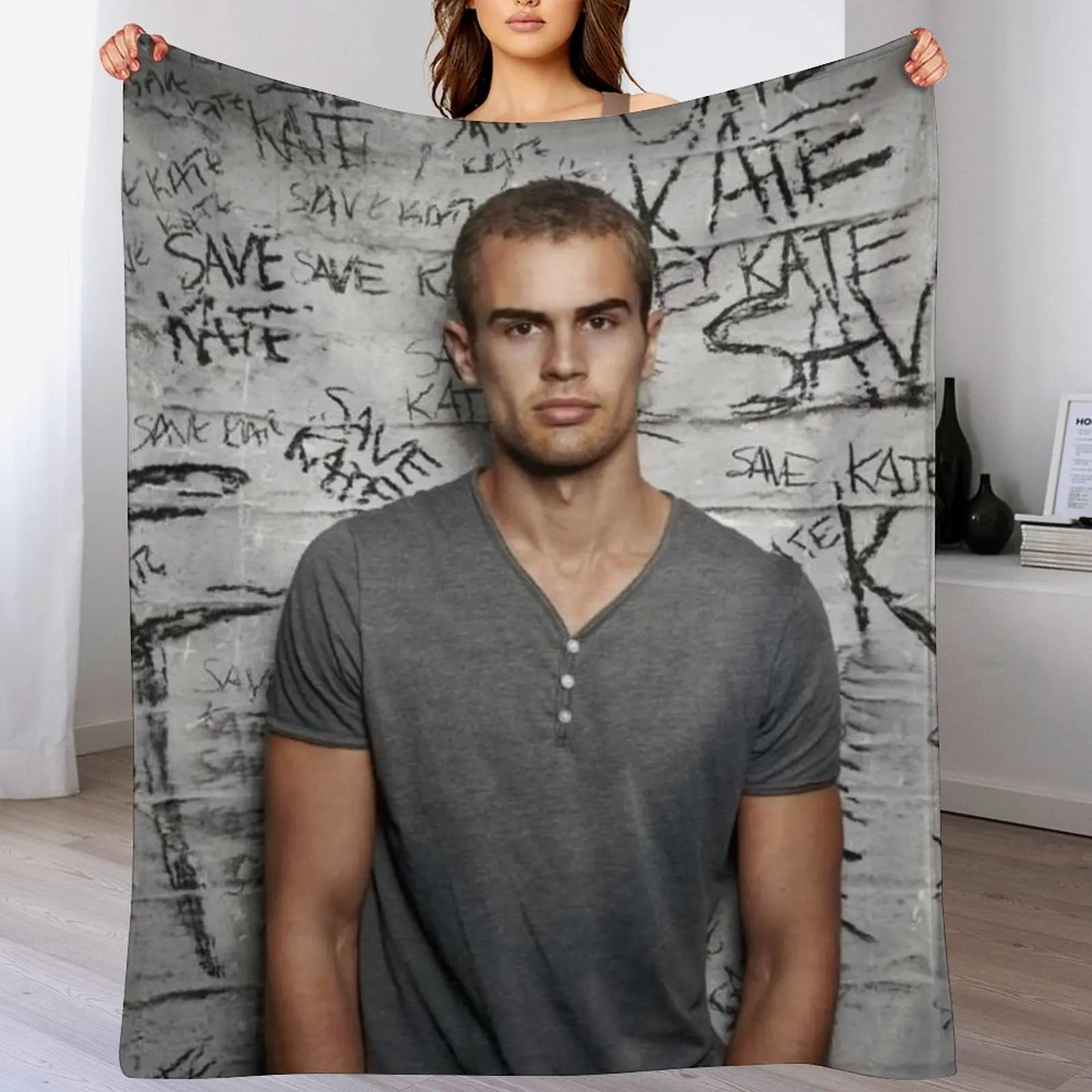 

theo james Throw Blanket Plaid Thin heavy to sleep Blankets