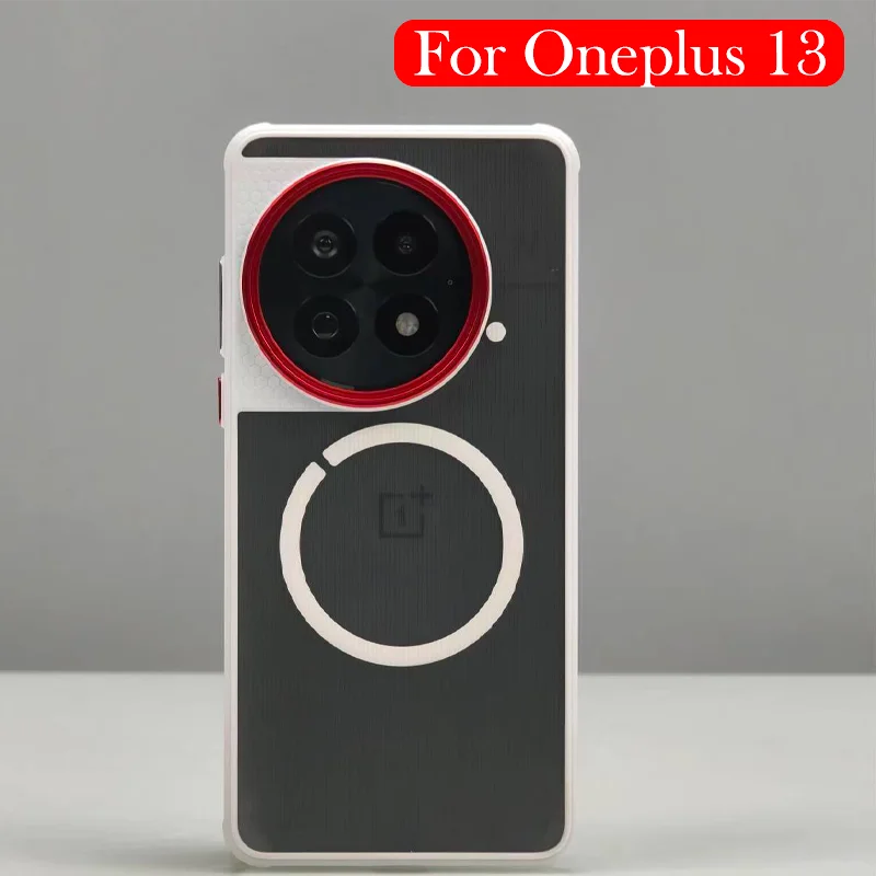 

Оригинальный магнитный чехол для Oneplus 13, задняя крышка подушки безопасности для ONEPLUS 13 5 г