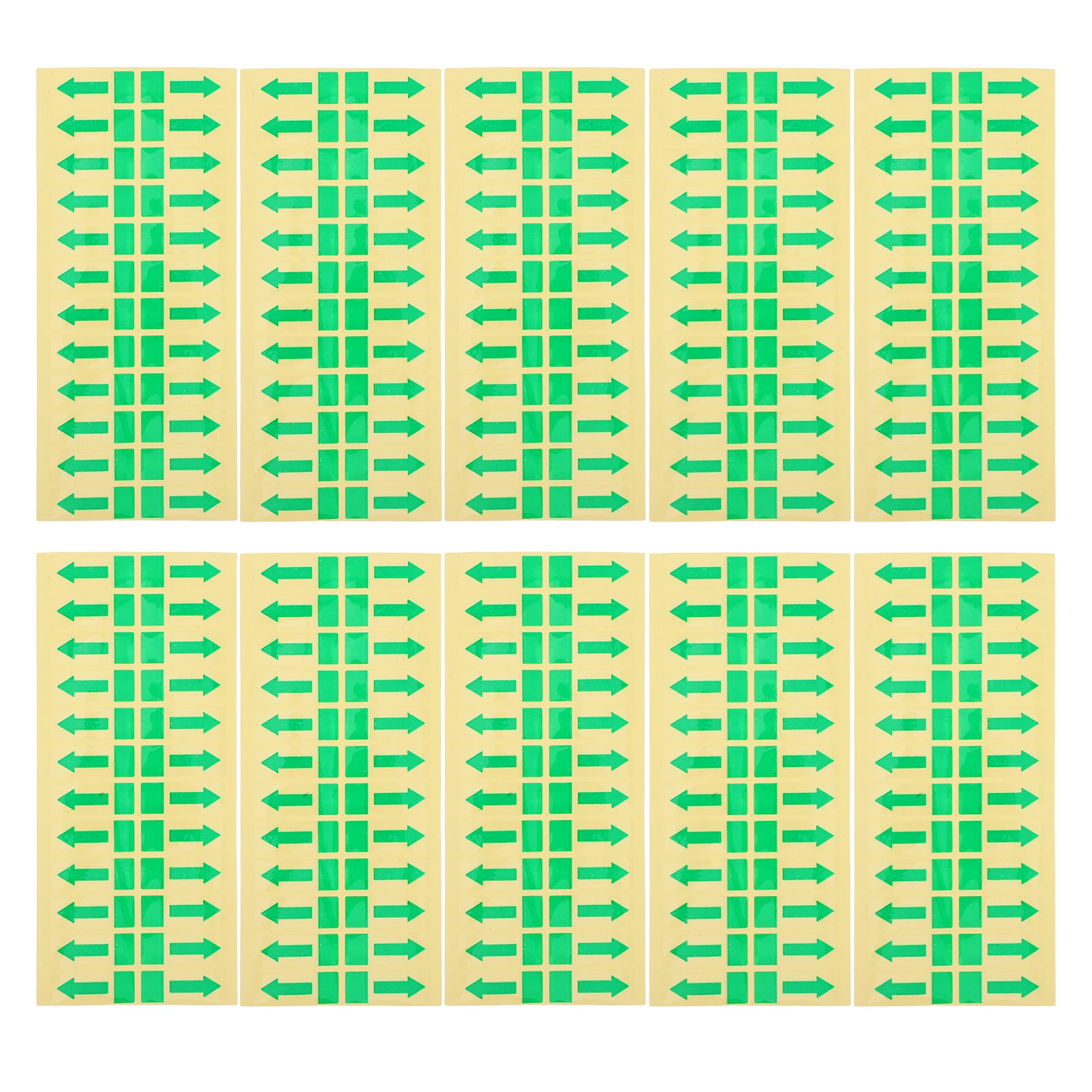 

1000 Pcs Direction Arrow Sealing Label Trash Bags The Pet Garbage Adhesive Decals