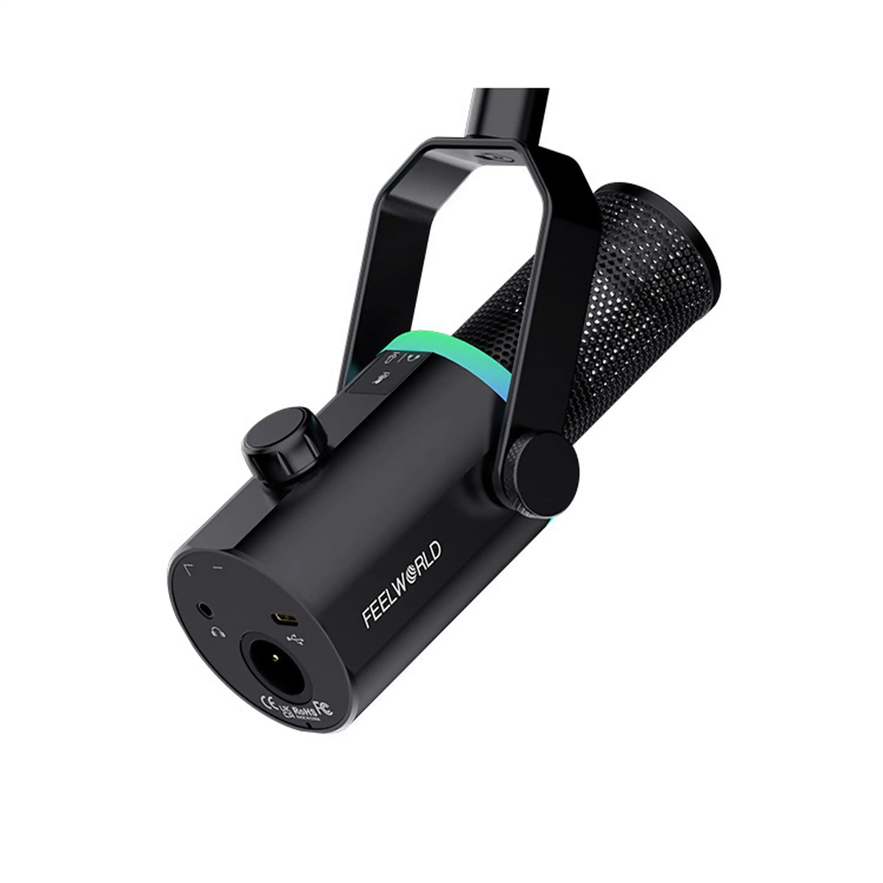 

TLF FEELWORLD PM1 XLR USB Dynamic Microphone for Podcasting Recording Gaming Live Streaming