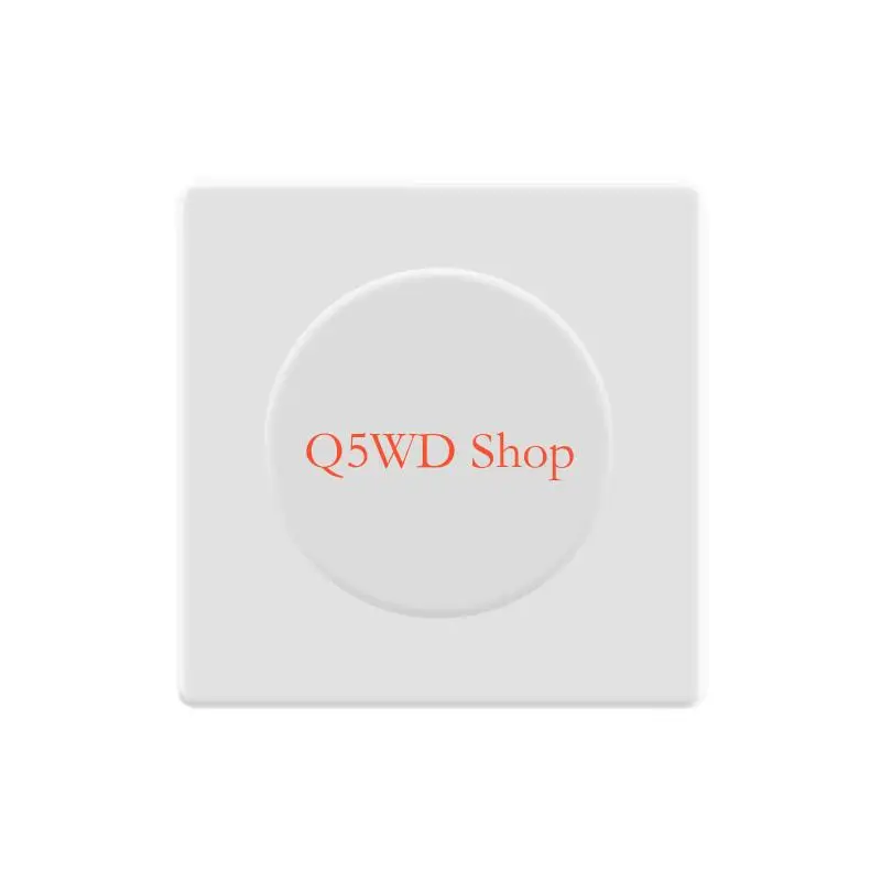 Q5WD لوحة غطاء أنيقة حديثة لإدارة الكابلات لوحة غطاء مناسبة لمقبس 86 نوع