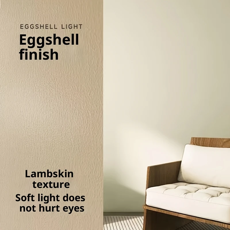 طلاء داخلي للحائط سعة 1 جالون/3.79 كجم - إصلاح وتغطية الجدار - مناسب لتغطية البقع والخدوش والاستخدام بنفسك (رمادي)