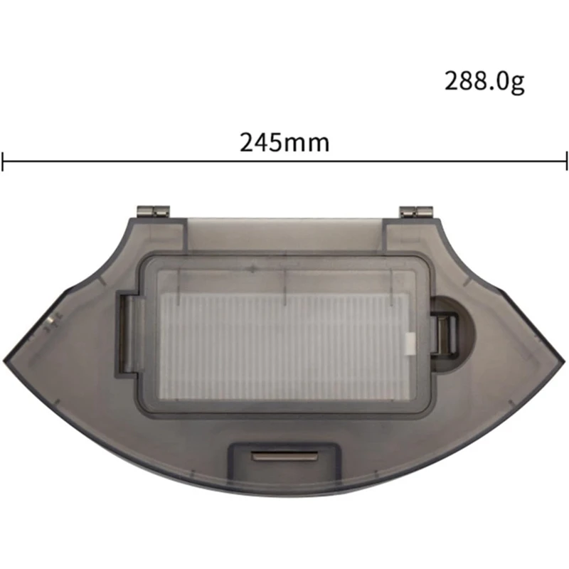 Replacement Dust Bin Box For AIRROBO P20, Robot Vacuum Cleaner Dust Bin & Filter Replacement