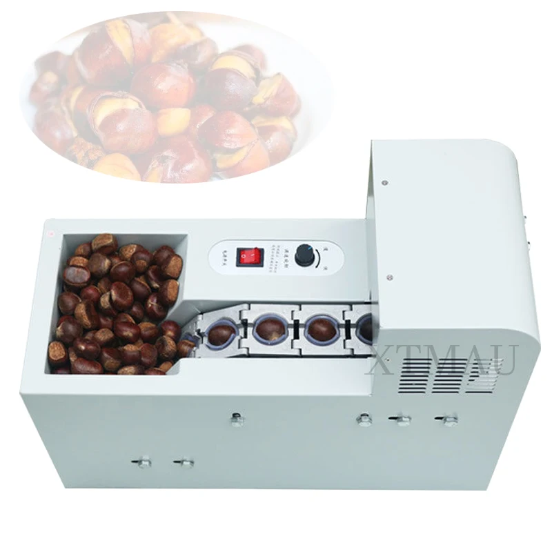 Chestnut Cutting Shell Machine Commercial High Capacity Chestnut Opening Machine Automatic Electric