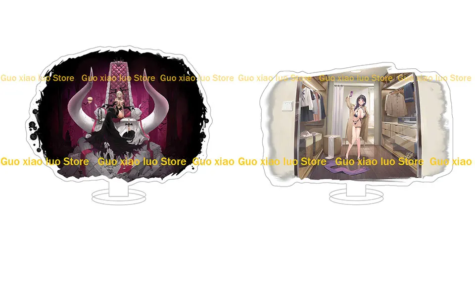 Guo Xiao Luo Store Azur Lane Offizieller 2024 neuer Charakter Skins Janus Manchester Albion Acrylständer Schreibtisch Ornament Anime Geschenk – Detail 10