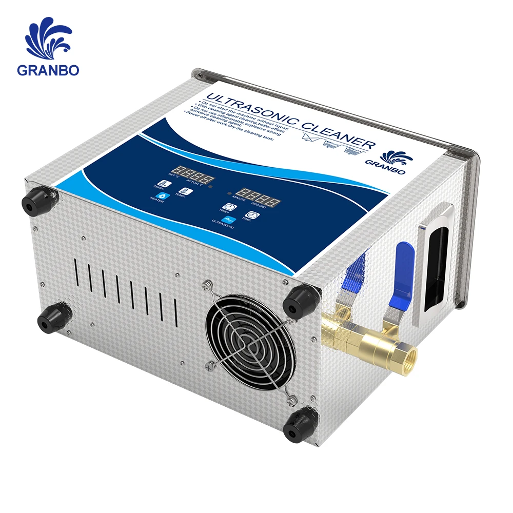 Ultrasonic Cleaner 6.5L 180W Digial Display Heater Timer Degass 40KHz Ultrasound for 3D Models Lab Instruments Bicycle Chains