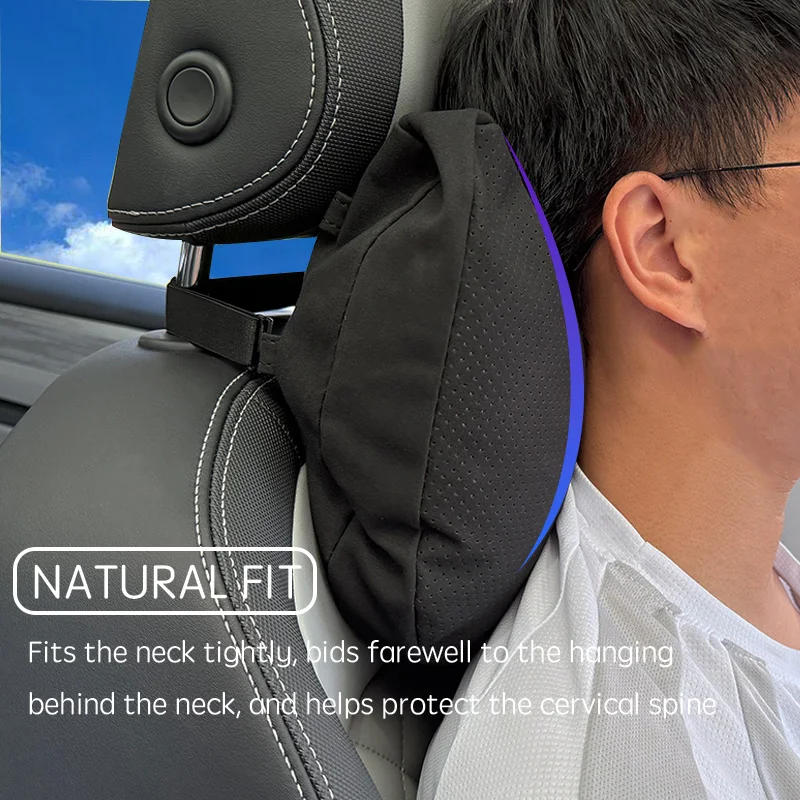 ل جبال الألب ملصق F1 A110 شعار اكسسوارات السيارات سيارة الرقبة مسند الرأس وسادة مقعد قطني العمود الفقري حماية