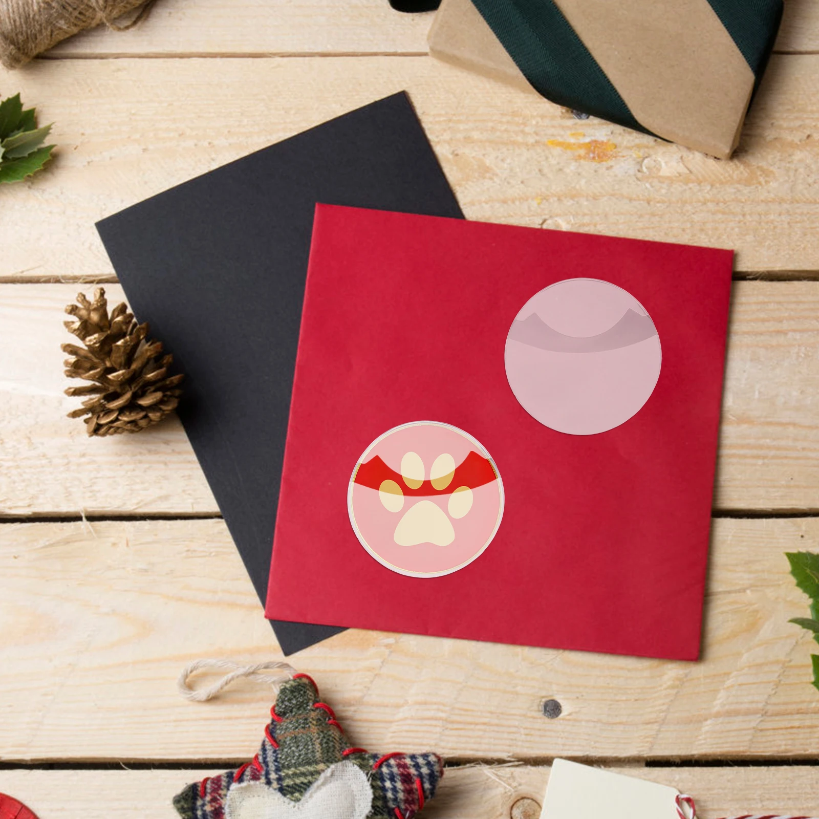 10 قطعة غطاء شارة من البلاستيك الصلب متين على شكل دائري شارة أغطية حماية شفافة عرض كم متعدد الاستخدام